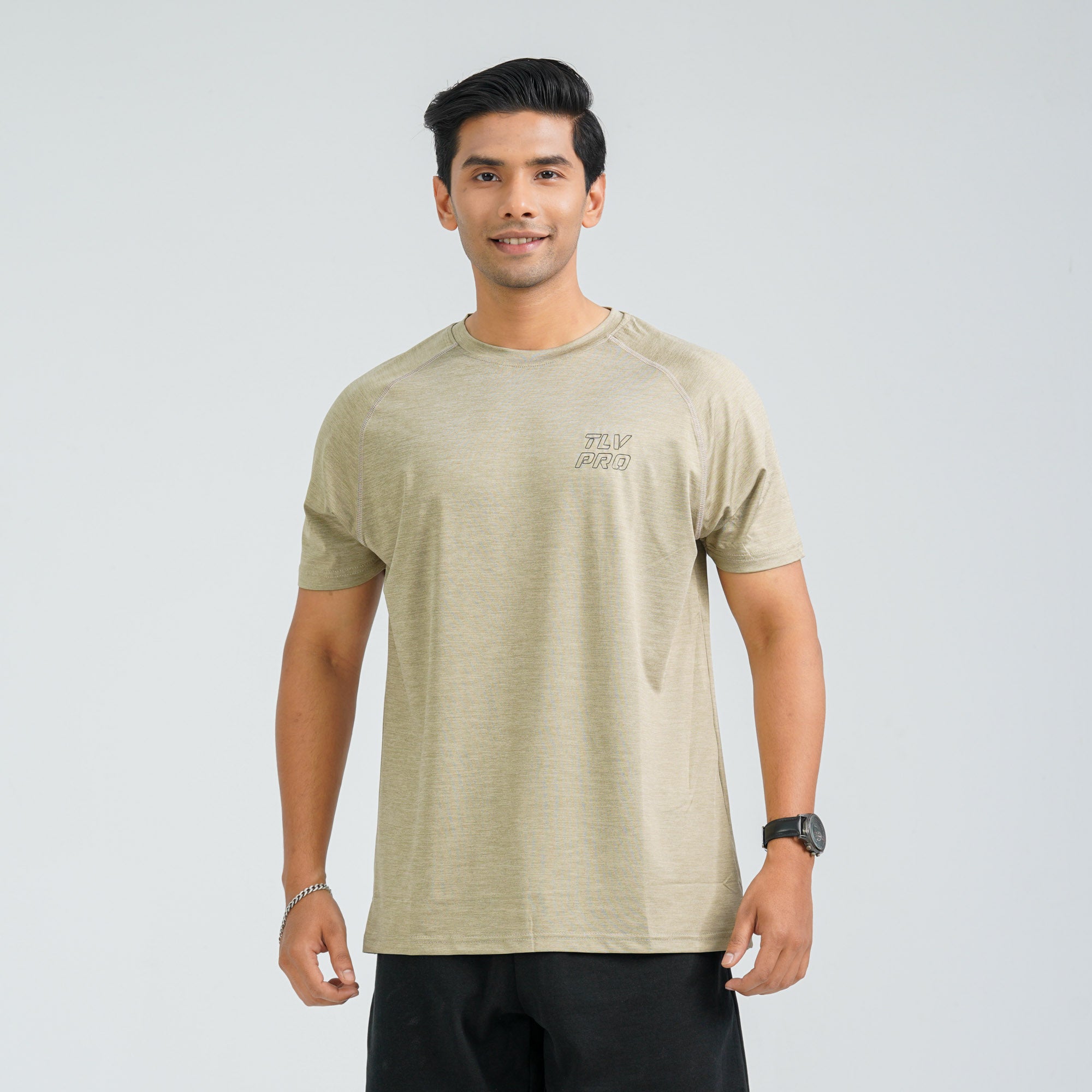 Men's Brown T-Shirt thumbnail 3