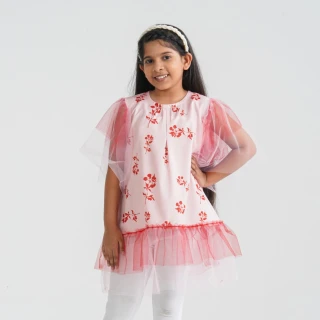 Girl's Pink Frock thumbnail 1