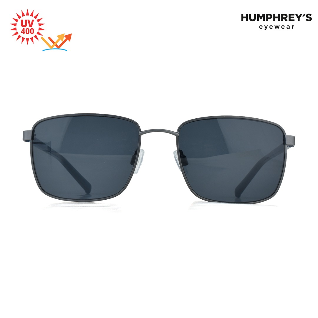 Humphrey’s Teal Blue Gunmetal Sunglasses thumbnail 2